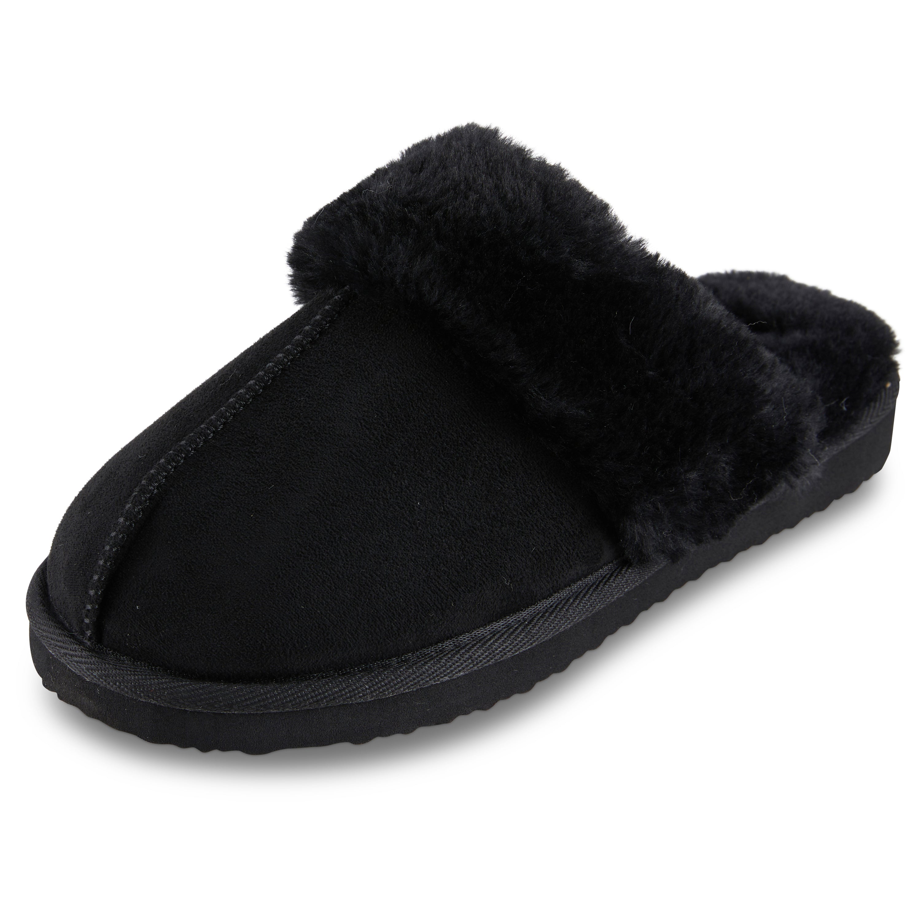 Women's Vegan Leather EVA Scuff Slipper