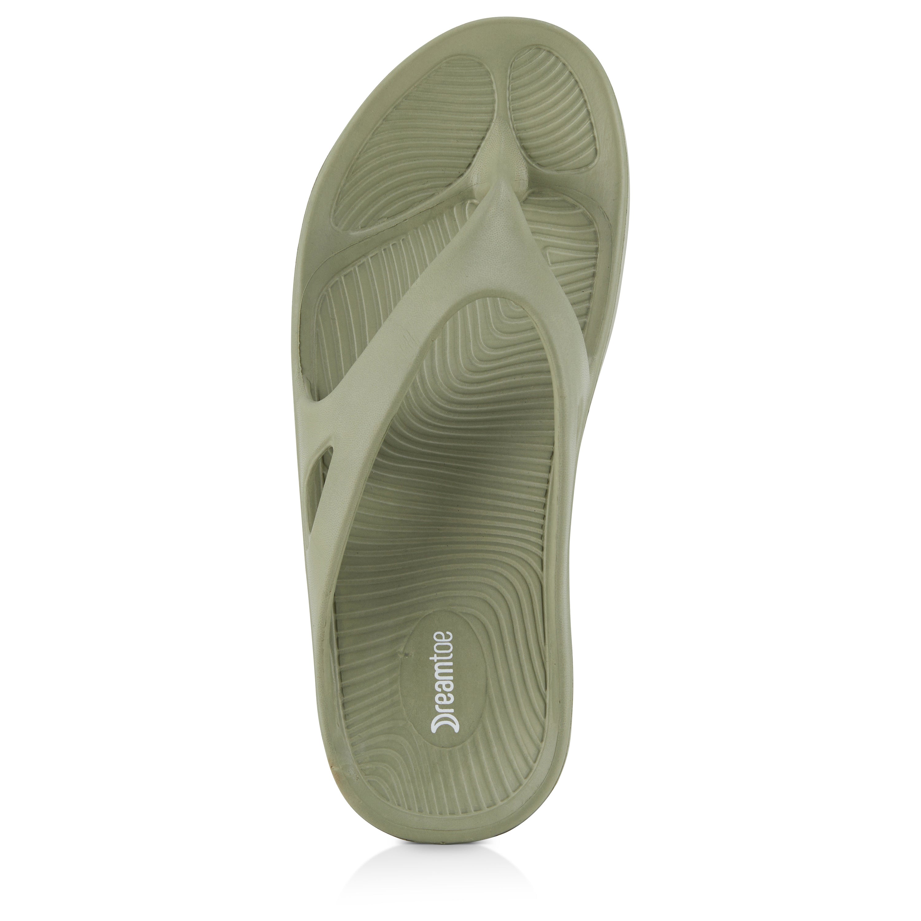 Women's Summer EVA Arch Support Thong- Moss Green