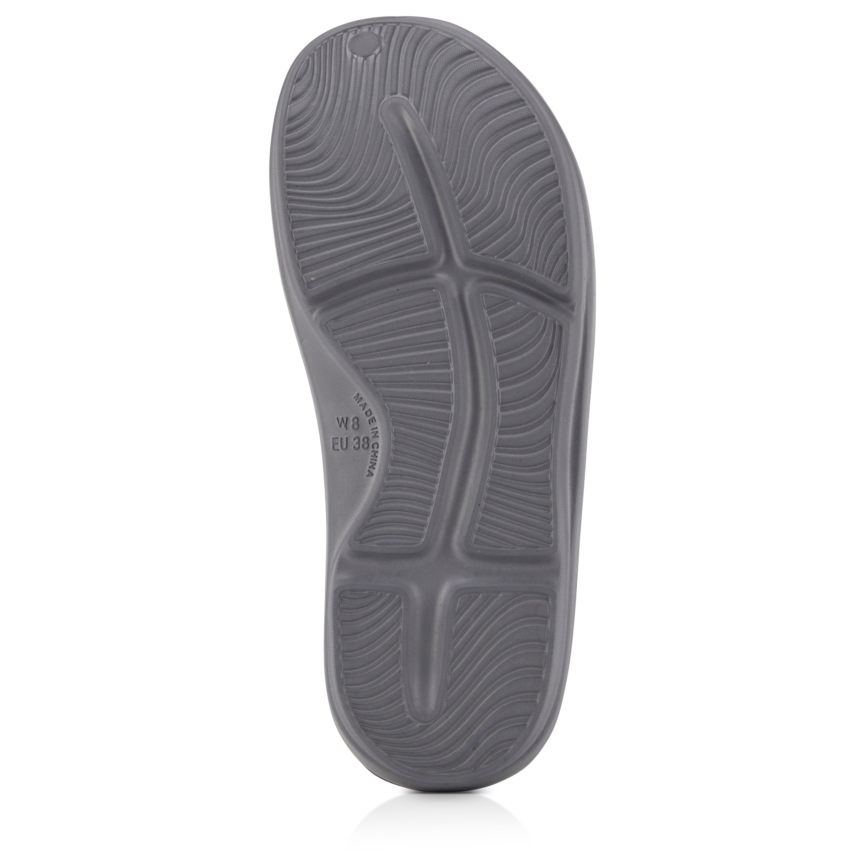 Women's Summer EVA Arch Support Thong- Grey