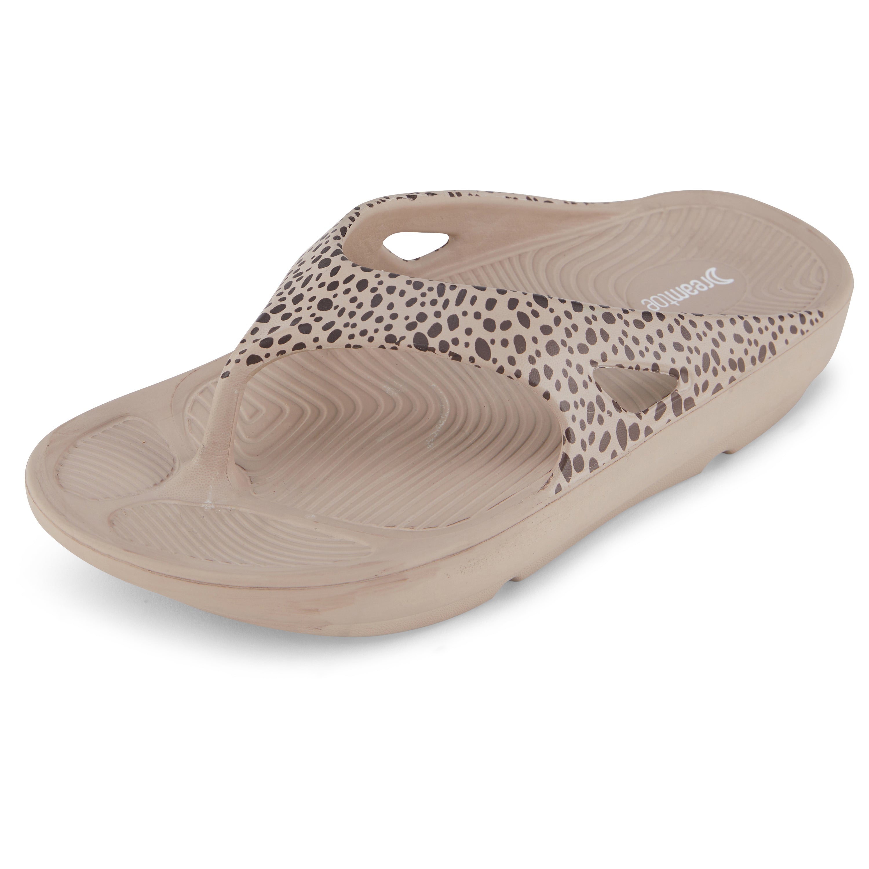 Women's Summer EVA Arch Support Thong- Leopard