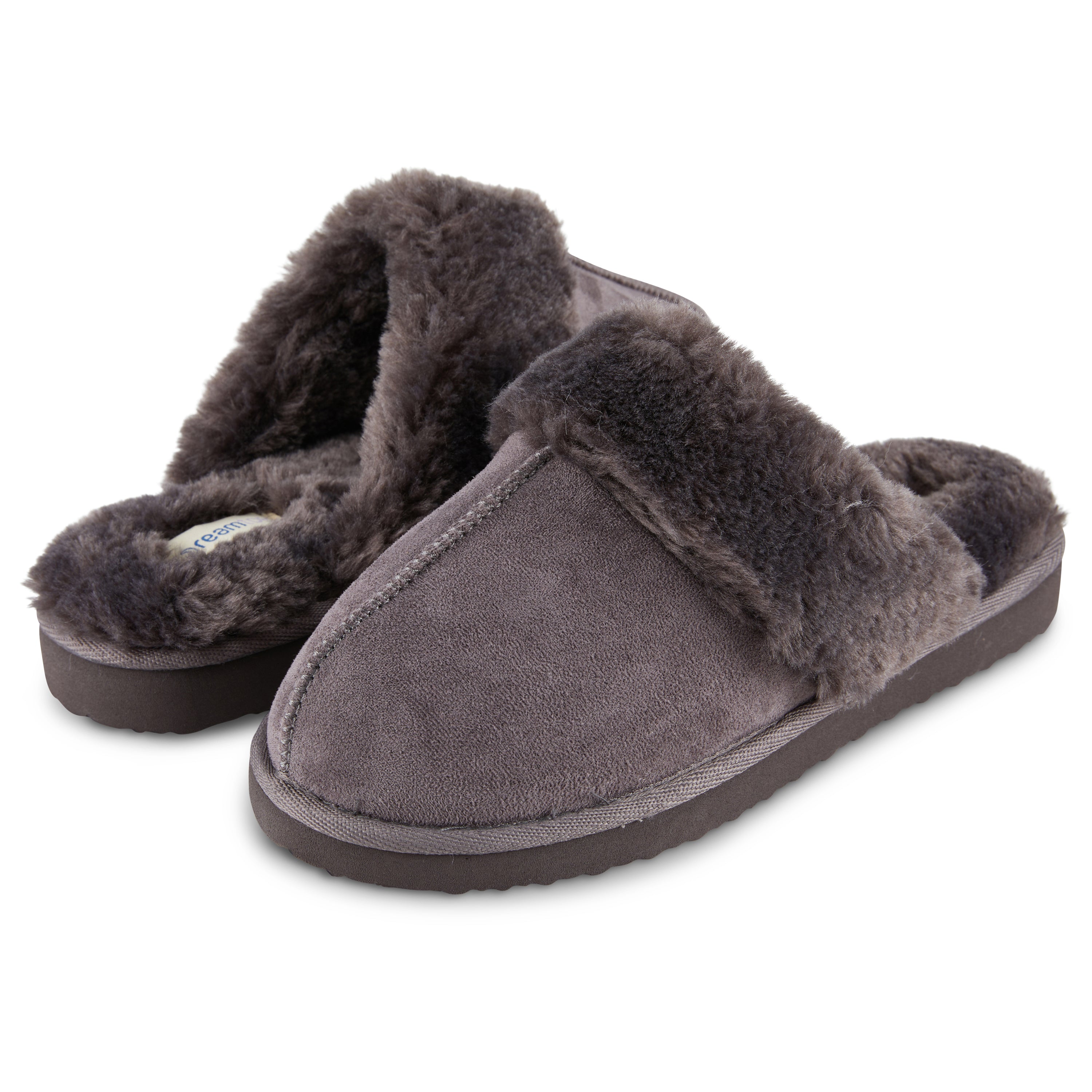 Women's Vegan Leather EVA Scuff Slipper