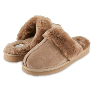 Women's Vegan Leather EVA Scuff Slipper